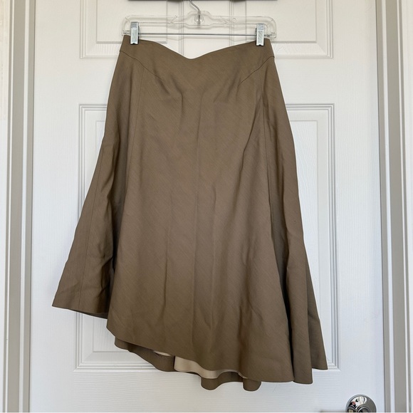 Corpcore Theory Asymmetric Midi Skirt - Picture 7 of 8